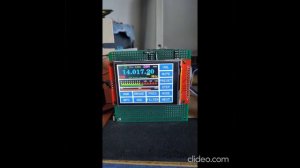 Si4735 touch receiver with CW decoder big display