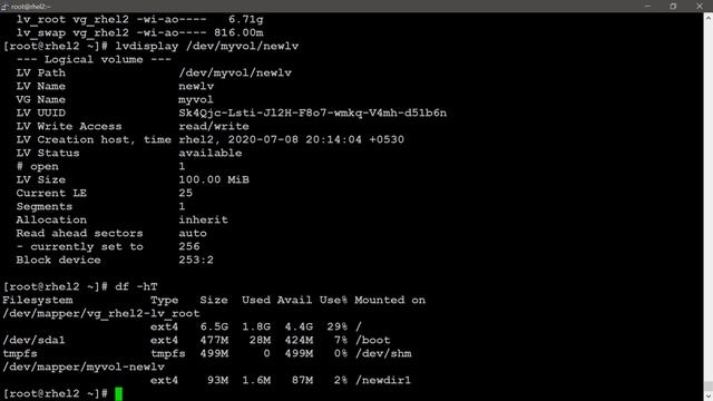 26 How to extend  Logical volume in Rhel|| Linux|telugu||Jyothi IT Solutions||