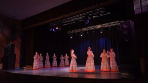 Танец "За тихой рекою" ансамбля "Соловей" на зимнем отчетном концерте Tropicana Dance 2023