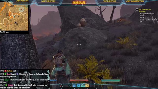 TESO - Morrowind  Vvardenfell - Hüter Sharkaass DD  LvL 6-10 - Stream vom 09.12.2017 Part 3