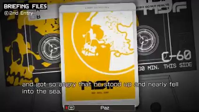 Metal Gear Solid: Peace Walker - Paz's Diary: 2nd Entry смотреть онлайн