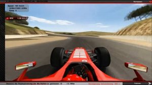 Ferrari 2006 Laguna Seca Raceway Michael Schumacher (rFactor F1 2006)