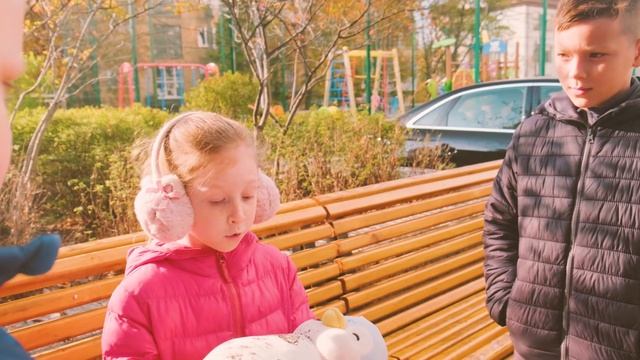 Кто испачкал игрушку Вероники ?