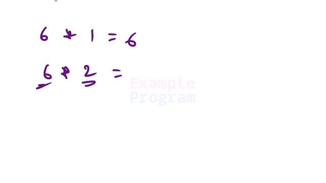 C# Program to Print Multiplication Table for a Number