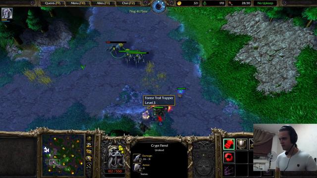 Warcraft 3 Solo 1600+ (In honour of Pit Lord) смотреть онлайн