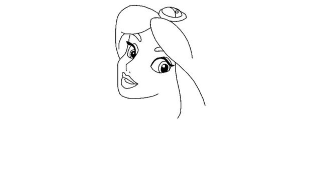 How to Draw Aladdin Princess Jasmine Step by Step - by Laor Arts смотреть онлайн