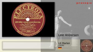 Lale Andersen - Lili Marlen (1939) subtitled