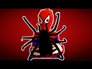 Человек-паук и паук _Тарантул_ .А также битва паука с Тиранозавром Рексом