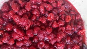 ЗАГОТОВКИ НА ЗИМУ!!МАЛИНА С САХАРОМ БЕЗ ВАРКИ!RASPBERRIES WITH SUGAR WITHOUT COOKING!!ŞƏKƏRLİ MORUQ