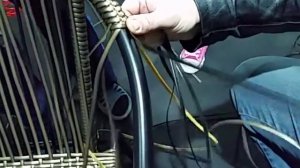 Урок плетения косичкой из искусственного ротанга