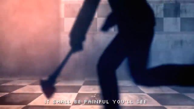 фиолетовый человек с топором смотреть онлайн