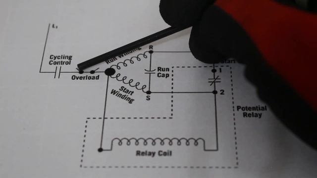 HVAC: Potential Relay Explained (Potential Relay Wiring Diagram) 521 Relay Sequence Of Operation смотреть онлайн