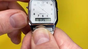 #CASIO AQ-230 (MODULE 5154) - How to Set the Time, Date, Alarm, use the Stopwatch and Dual Time!