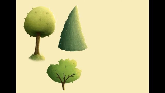 КАК НАРИСОВАТЬ РАСТЕНИЯ? Стилизация дерева, куста, кактуса | HOW TO DRAW PLANTS? Stylization
