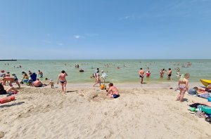 Центральный пляж в Ейске!