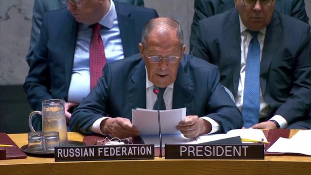 Speech by Russian Foreign Minister S. Lavrov at the UN Security Council, USA, July 16, 2024