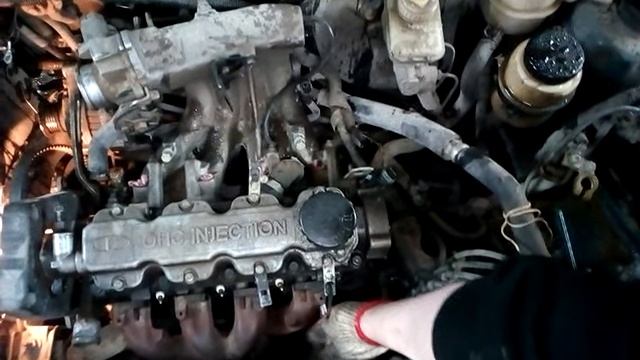 Дэо нексия снятие ГБЦ 8кл-016