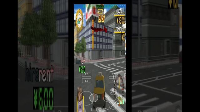 Taxi Rider Android Gameplay - AetherSX2 Emulator