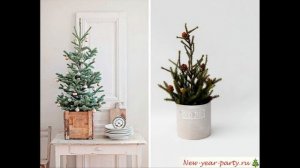 30 идей для украшения маленькой Елки / 30 ideas for decoration of a small Fir-tree