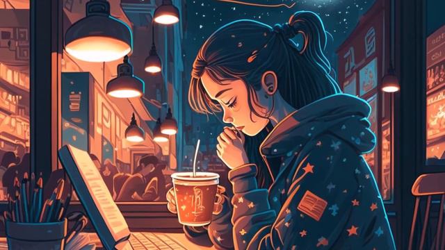 Cafe Noir - Lo-Fi Music (1hr long) for a Relaxing Coffee Shop and Study Experience смотреть онлайн