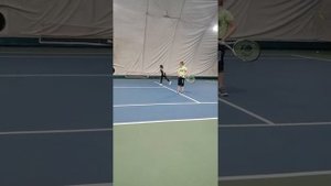 Тренировка большой теннис