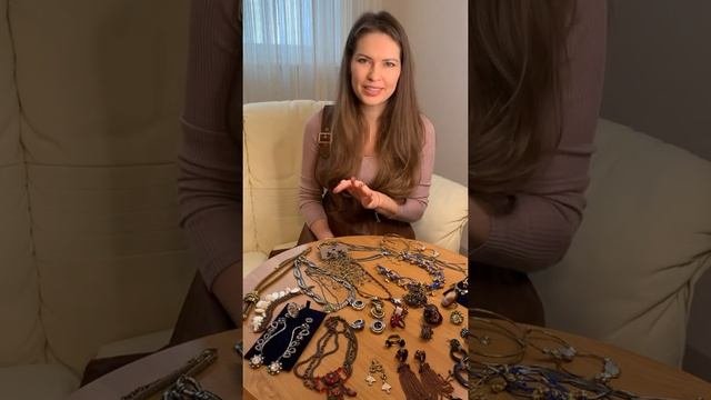 Видео обзор моей коллекции украшений