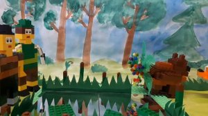 Лего сказка Топтыгин и лиса