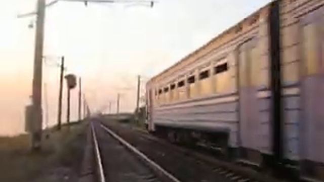 Электропоезд ЭР2-843, перегон Канкриновка - Плавни, 1133 км смотреть онлайн