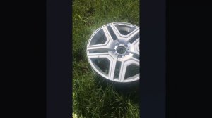 Ремонт пескоструйка и покраска литых дисков. Цвет серый