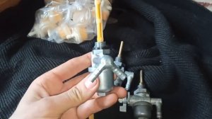 Топливные краны на мото СССР. (Бензокран).