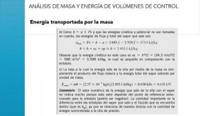 ANÁLISIS DE MASA Y ENERGÍA DE VOLÚMENES DE 2 Autoguardado