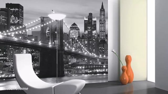 Фотообои в Интерьере / Современный Дизайн Интерьера / смотреть онлайн