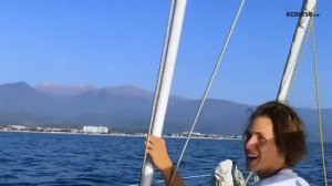 Морская прогулка под парусом | Имеретинский порт, Адлер