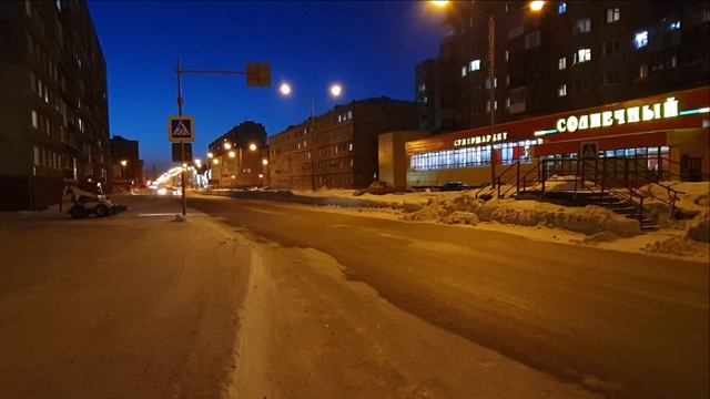 #НОРИЛЬСК/ НОРИЛЬСК НОЧЬЮ/ КРАСОТА НОЧНОГО ГОРОДА