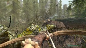Skyrim AE Эльфийская Броня Охотника на Первом Уровне