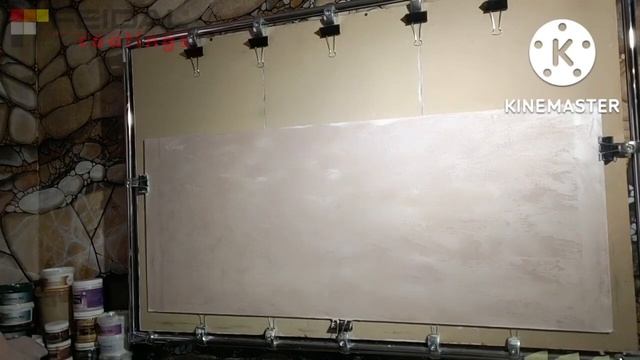 Мастер класс по тонкослойной декоративной краске Velvet с эффектом мокрого шелка!