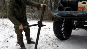 Обзор на ниву. Бездорожье. Реечный домкрат