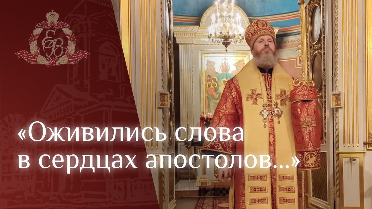 Архипастырское слово епископа Варнавы в Пасхальную ночь смотреть онлайн