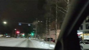 Финляндия северная. Вечер января 2023.