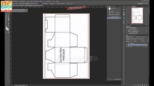 ✅ Как сделать коробку со своей картинкой / Уроки фотошоп