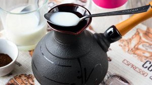 Кофе в турке с молоком