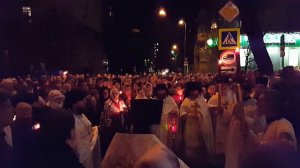 Крестный ход на Пасху, 2017 год