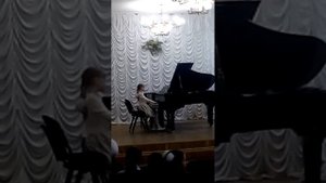 Отчетный концерт школы. Борткевич Этюд фа-диез минор. 21.04.2017