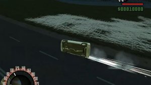GTA Криминальная Россия ВАЗ-2109 против ВАЗ-2120 car chase scene