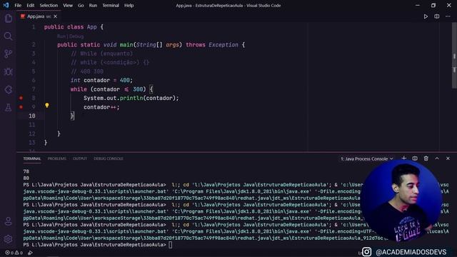 Como criar estruturas de repetição (FOR, WHILE, DO WHILE) - Curso Java Estruturado Aula 12 смотреть онлайн