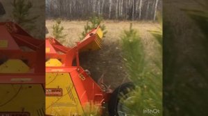Введение в оборот залежных земель с помощью Мульчировщика ПН-2.4 (Часть 1)
