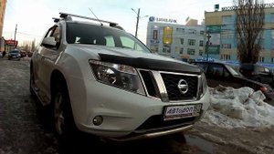 Дефлекторы окон и капота Nissan Terrano (2014-). АВТоДОП Нижний Новгород.