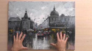 Картина на заказ. Подробности выполнения работы.  Художник Жиляев А.