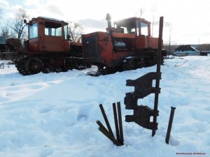 Самодельные гусеничные пальцы ДТ-75, ДТ-175 "Волгарь"! Homemade fingers for crawler tractors