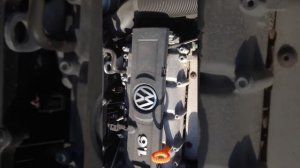 Работа двигателя поло седан на холодную